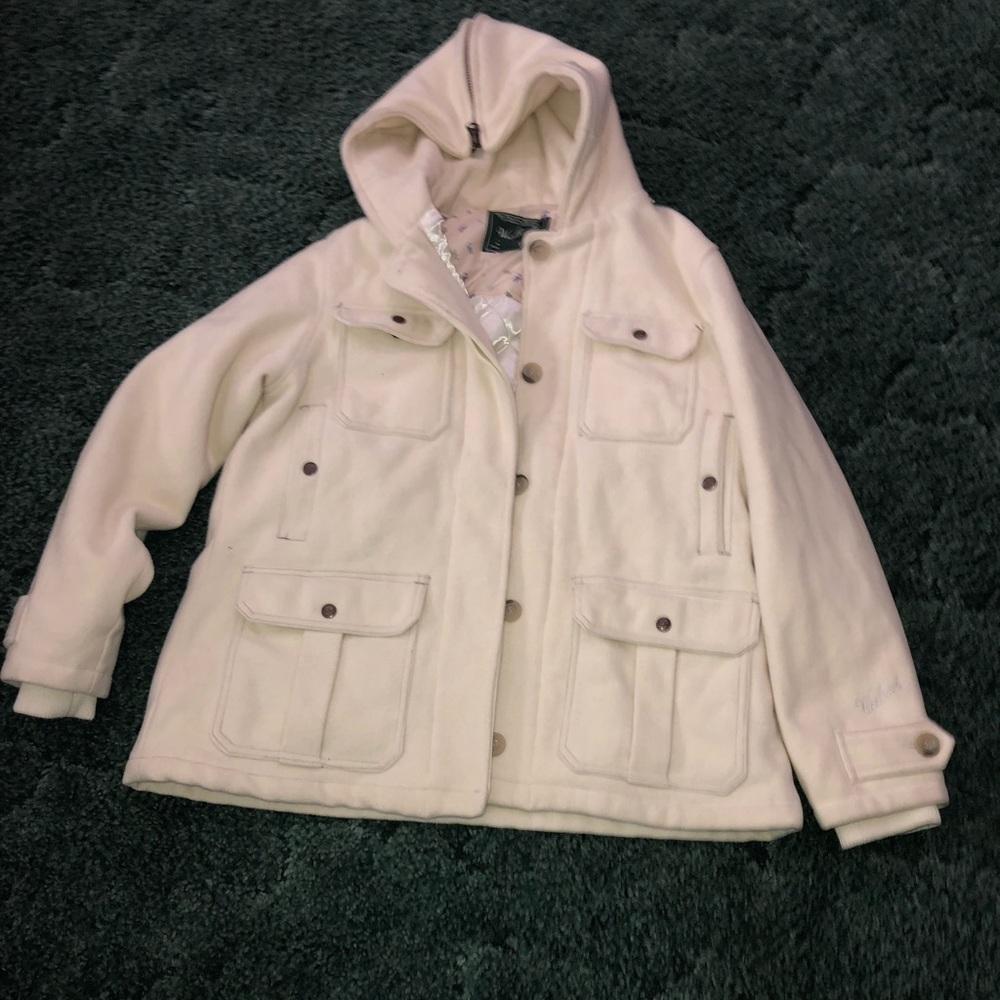Brand new white winter Woolrich jacket